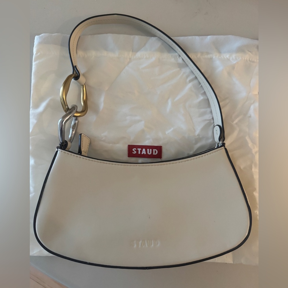 STAUD OLLIE CREAM BAG